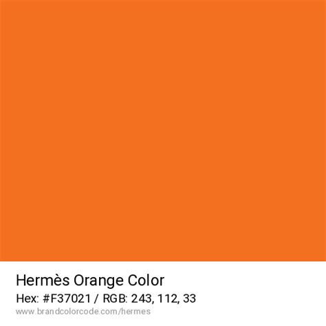 hermes orange pantone color.